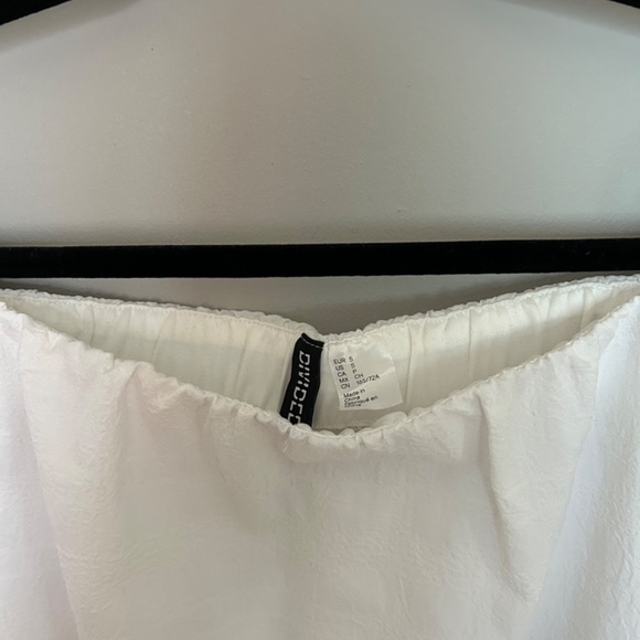 White Tiered Maxi Skirt - Picture 2 of 3